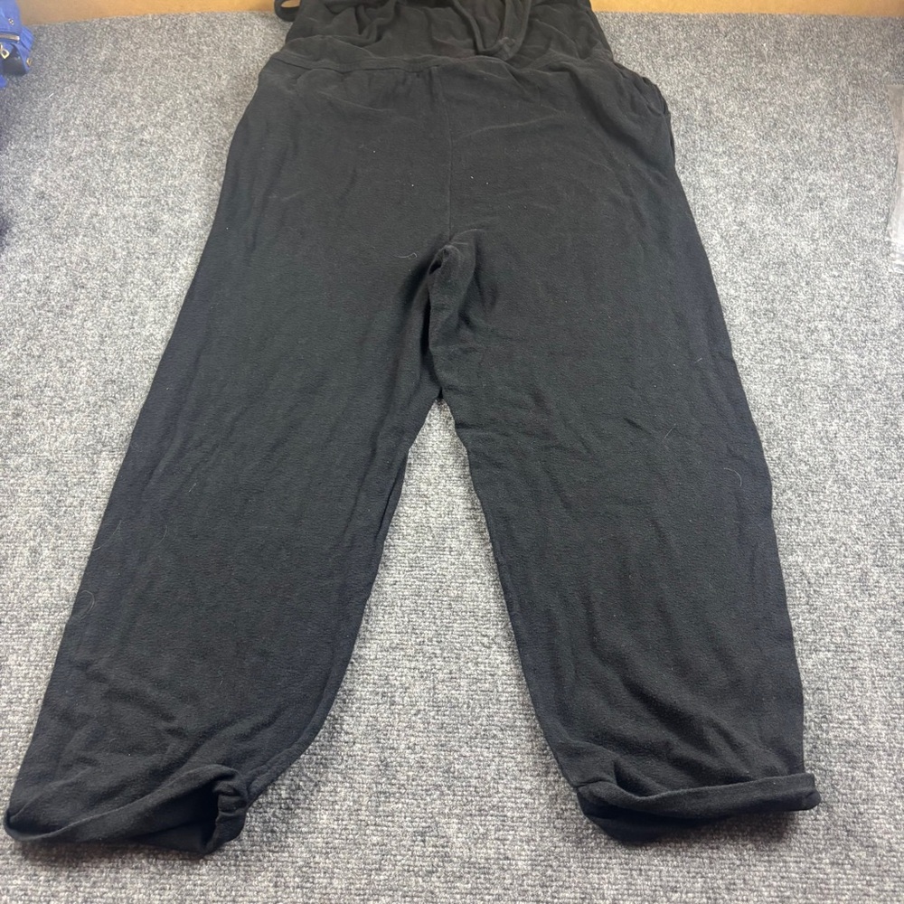 VOLCOM Women’s Black Lil Fleece Romper size: Medium 8 - Picture 4 of 10